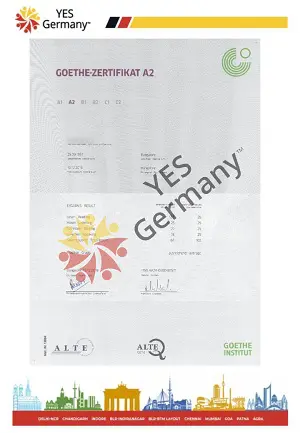 german language letter 18- study in germany consultants | yes germany