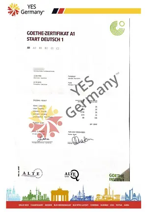 german language letter 15- study in germany consultants | yes germany