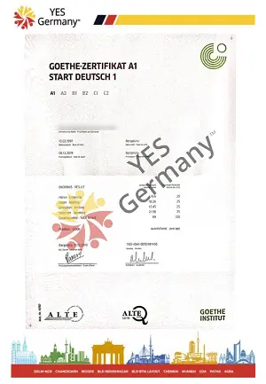 german language letter13- study in germany consultants | yes germany
