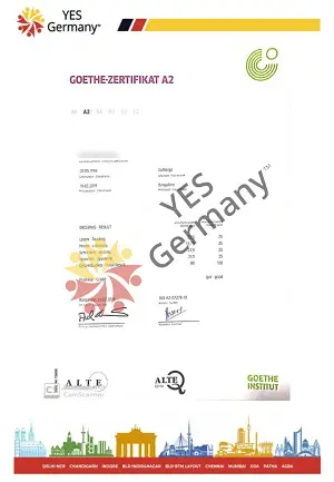 german language letter12- study in germany consultants | yes germany
