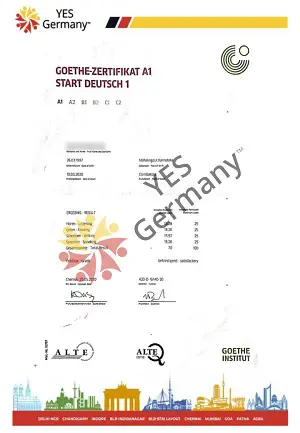 german language letter 9- study in germany consultants | yes germany