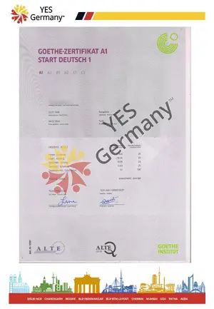 german language letter 8 - study in germany consultants | yes germany