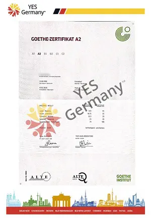 german language letter 4 - study in germany consultants | yes germany