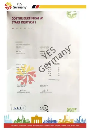 german language letter 3 - study in germany consultants | yes germany