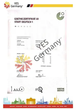 german language letter 2 - study in germany consultants | yes germany