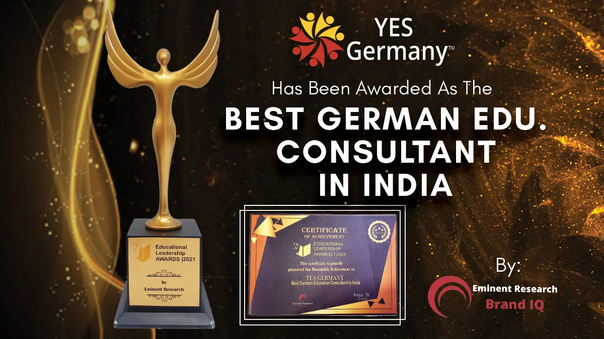 YES Germany Awarded As Best German Education Consultant