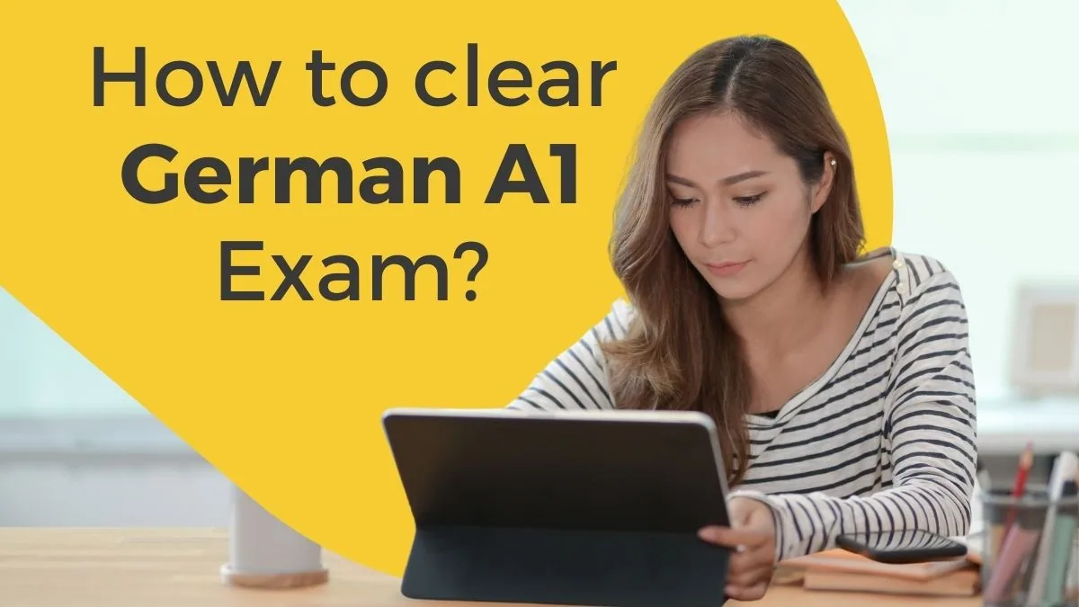 How to clear German A1 Exam