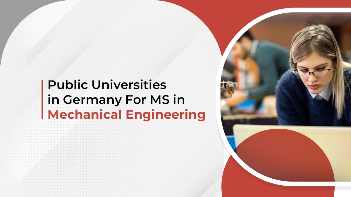 Public Universities in Germany For MS in Mechanical Engineering