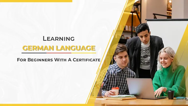 Learning German Language For Beginners With A Certificate
