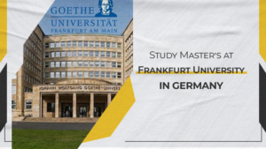 Study Masters at Frankfurt University in Germany