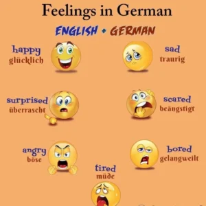 Emotions in German