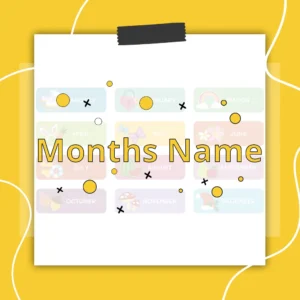 Months Name in German