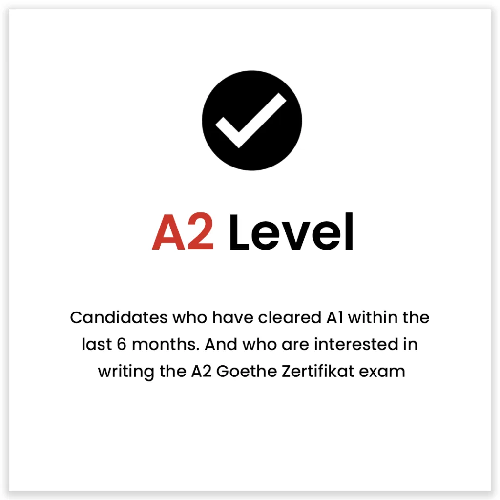German Lanhuage Level 2 - YES Germany
