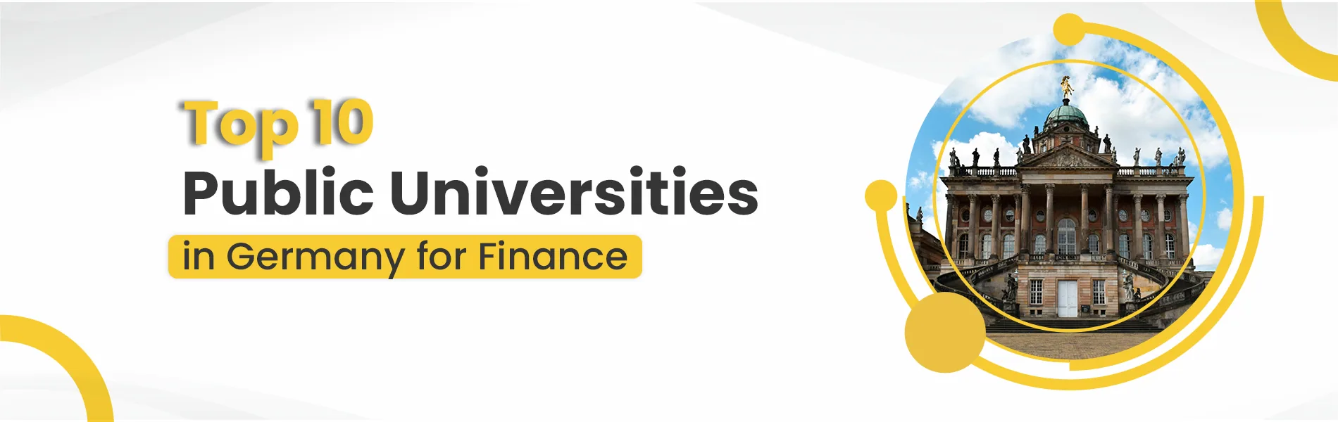 Top 10 public universities in Germany for finance