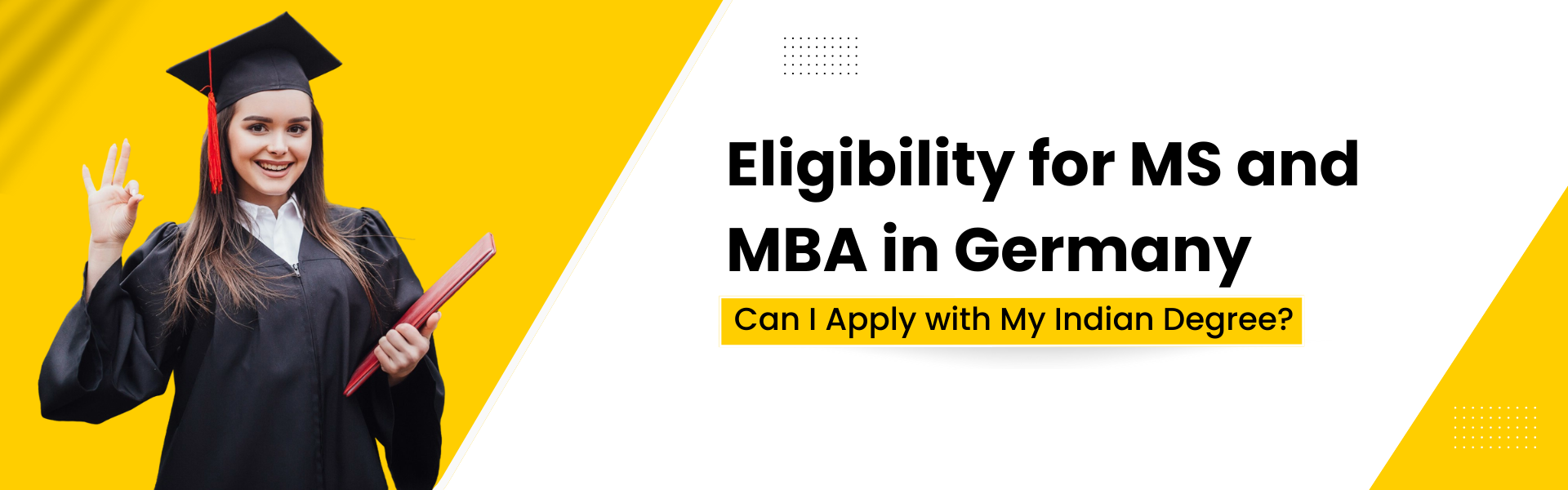 Eligibility for MS and MBA in Germany
