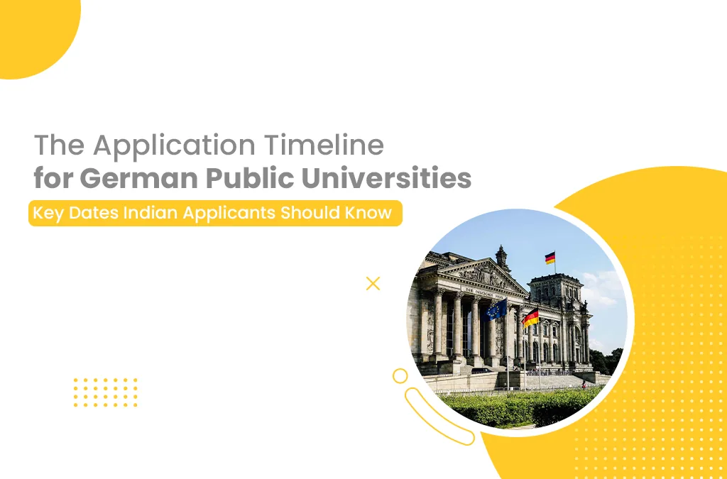 The Application Timeline for German Public Universities: Key Dates Indian Applicants Should Know