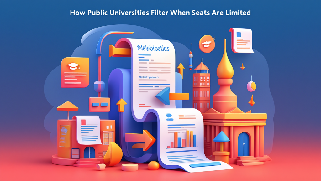 How Public Universities Filter When Seats Are Limited