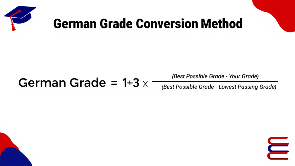 German Grade Conversion Method