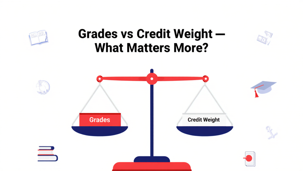 Grades​‍​‌‍​‍‌​‍​‌‍​‍‌ vs Credit Weight — What Matters More