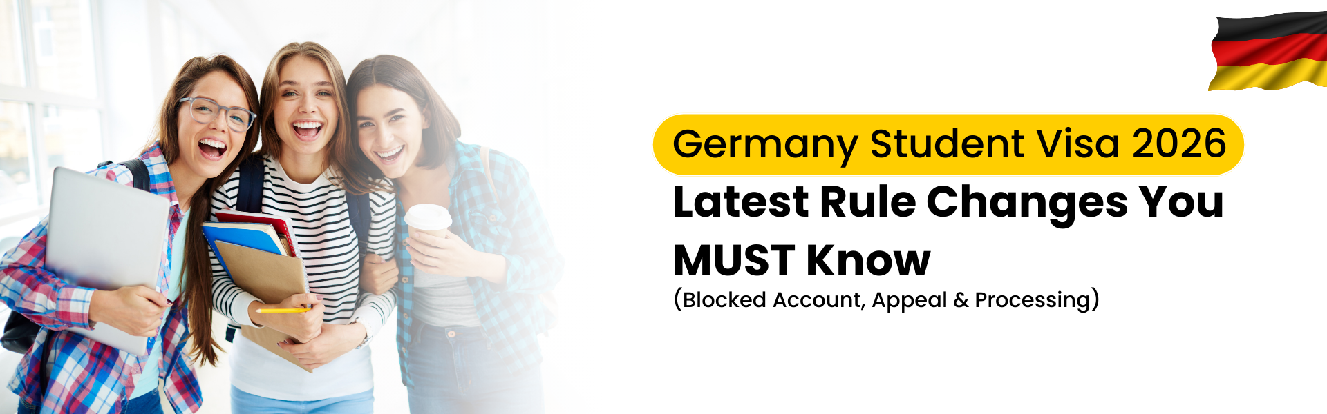 Germany Student Visa 2026 – Latest Rule Changes You MUST Know (Blocked Account, Appeal & Processing)
