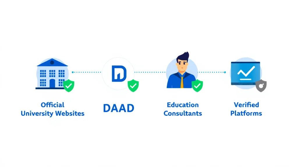 Where can you check trusted course information? | YES Germany | YES Germany Where can you check trusted course information?