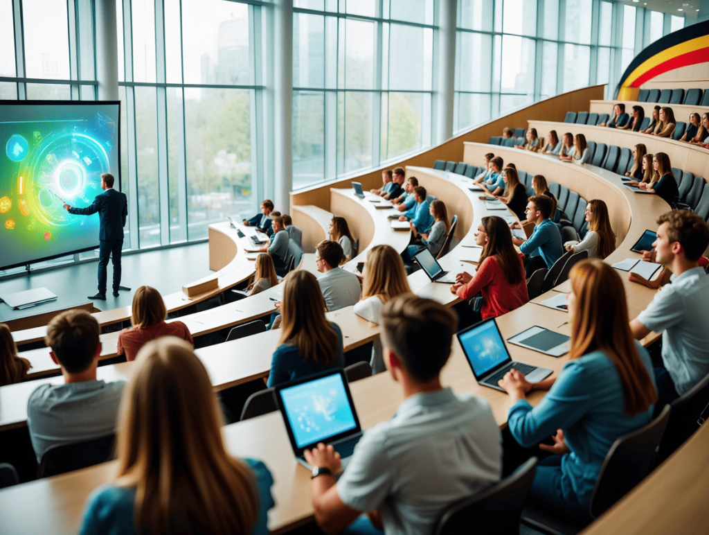 What is changing inside German universities?