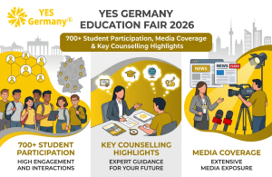 YES Germany Education Fair 2026: 700+ Student Participation, Media Coverage & Key Counselling Highlights