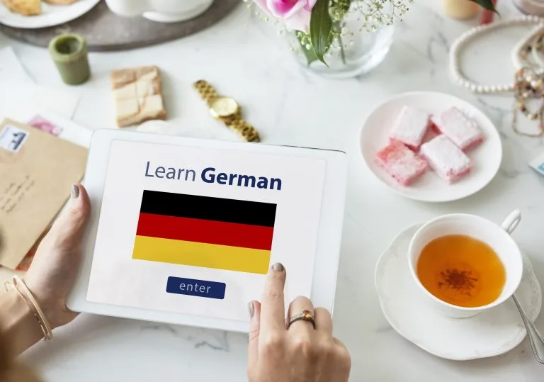 learn-german-language-online-education-concept